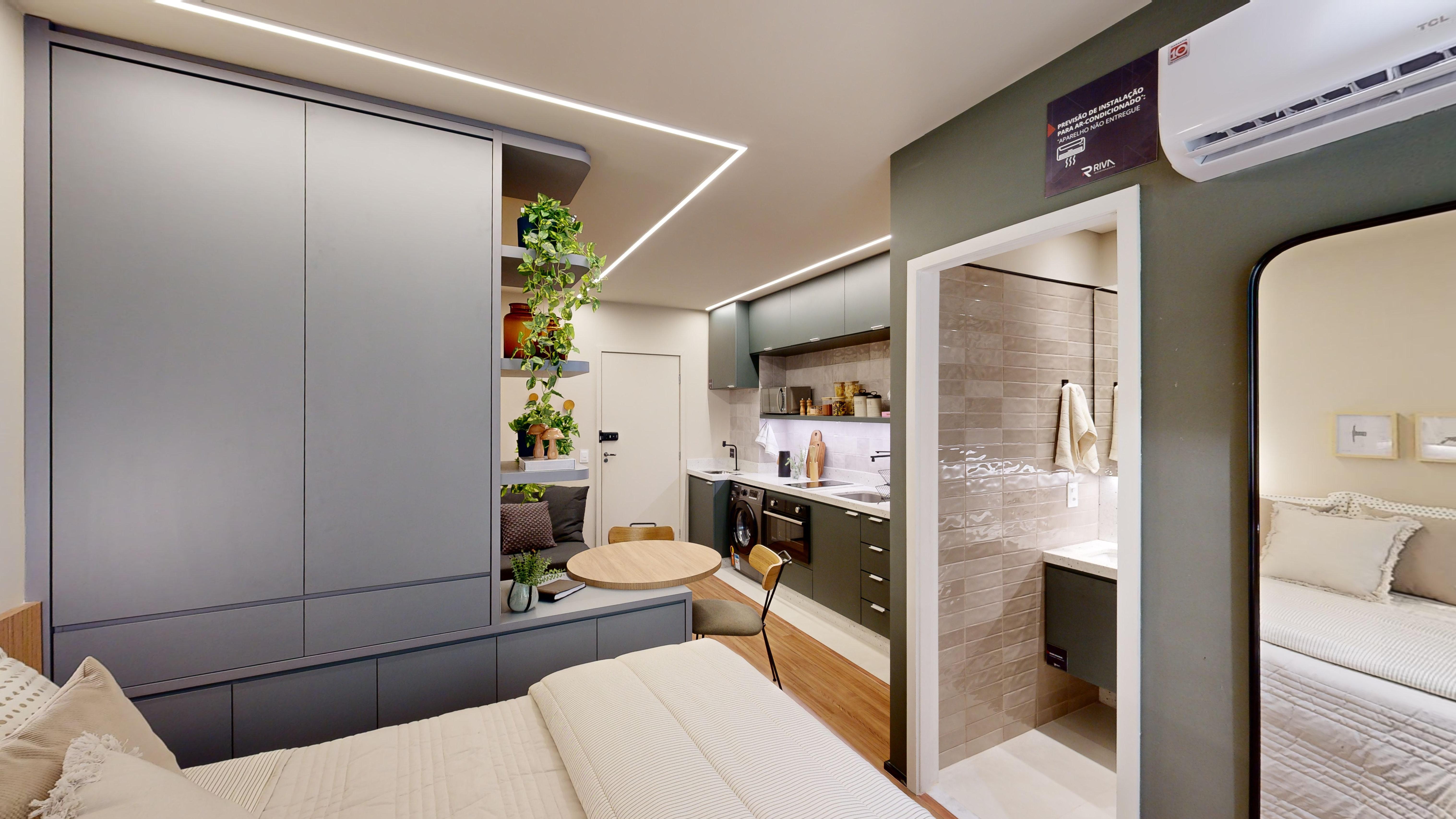 Apartamento Studio 01 Quarto Nova Suíça