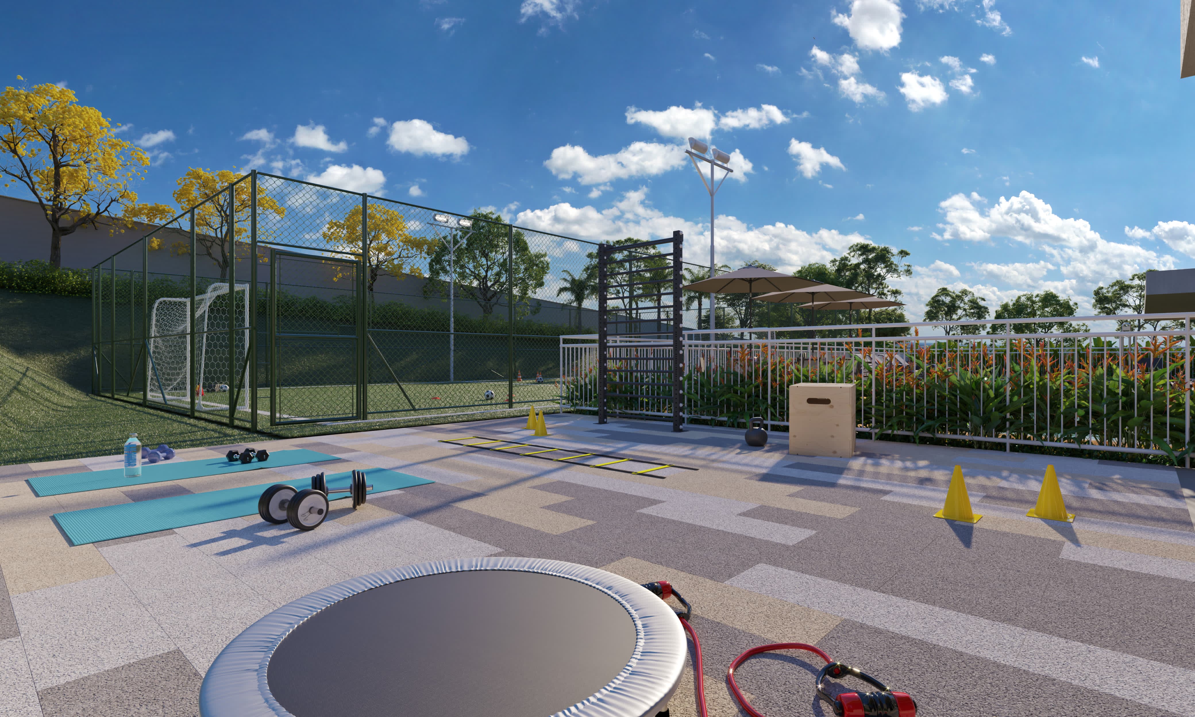 Eleva Residence 2 e 3 Quartos - Suite e Varanda no Jaragua