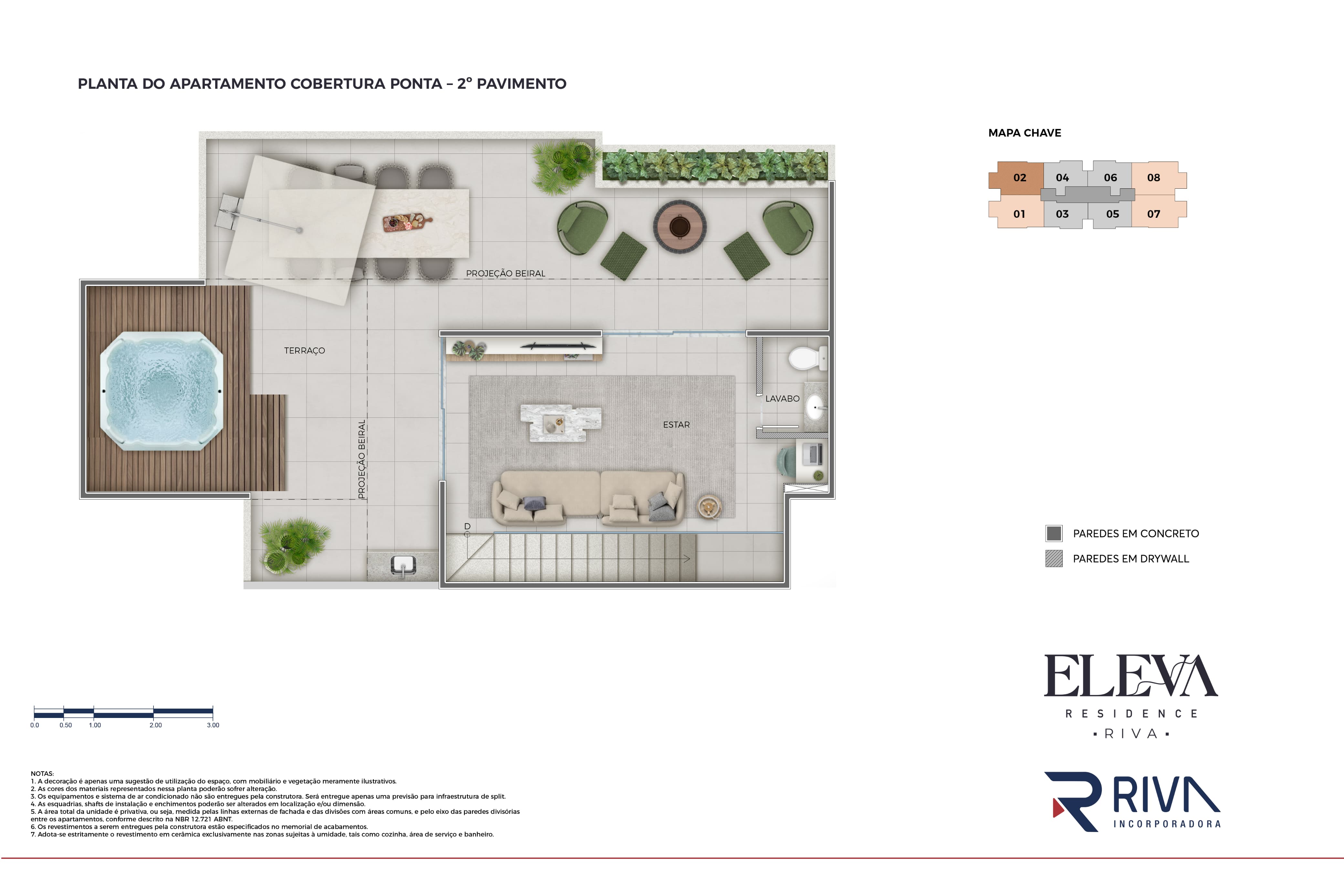 Eleva Residence 2 e 3 Quartos - Suite e Varanda no Jaragua
