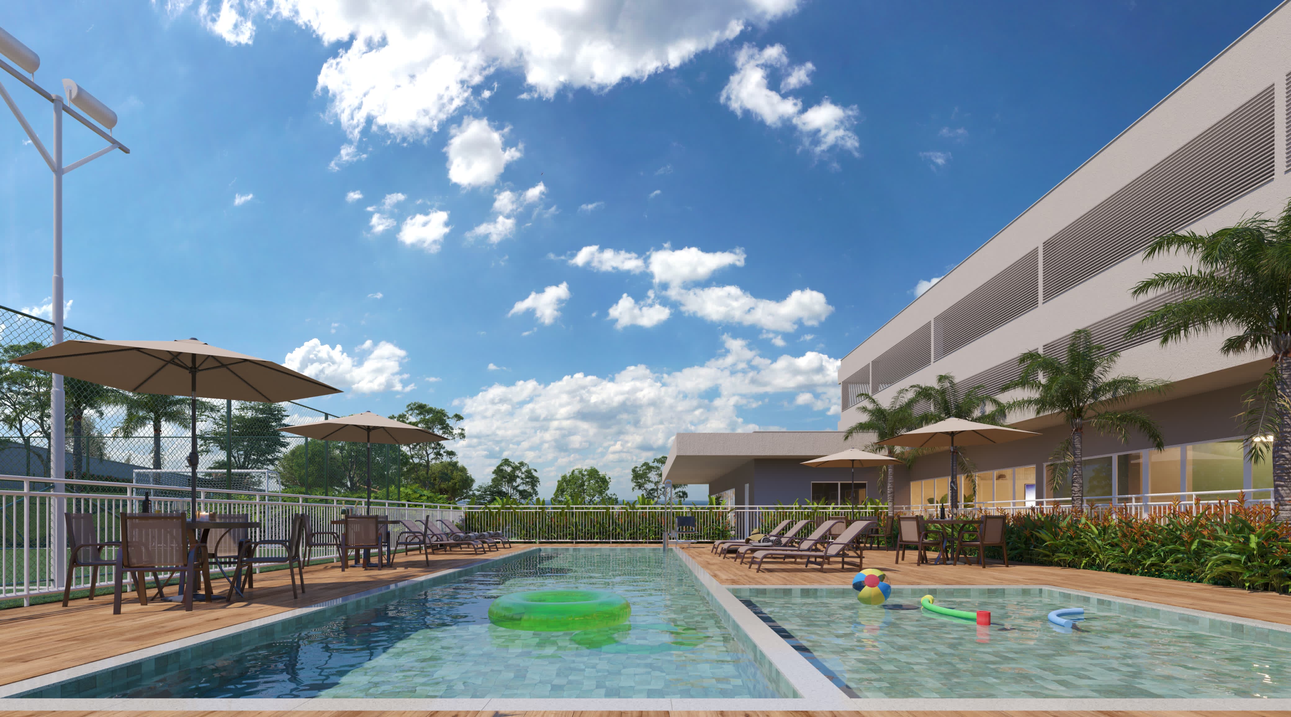 Eleva Residence 2 e 3 Quartos - Suite e Varanda no Jaragua