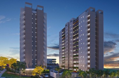 Eleva Residence 2 e 3 Quartos - Suite e Varanda no Jaragua