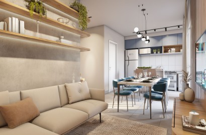 Seu Novo Lar: Apartamentos de 2 Quartos no Palmares